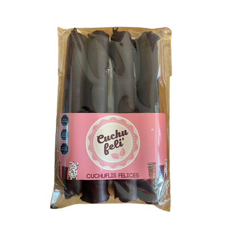 Cuchuflí Bañado en Chocolate