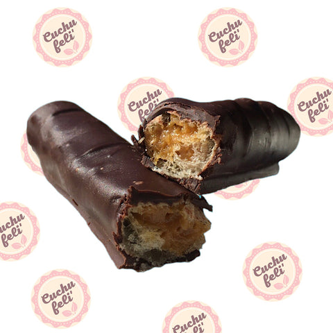 Cuchuflí Bañado en Chocolate