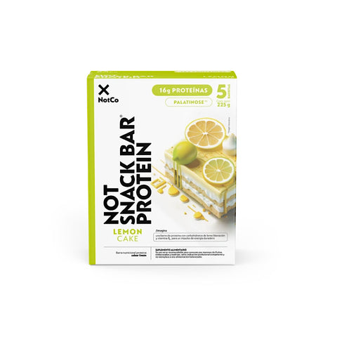 Not Snack Bar Protein - Lemon Cake 5 unidades