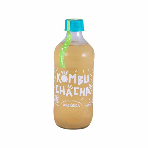 Kombuchacha Botella Cedrón 500ml