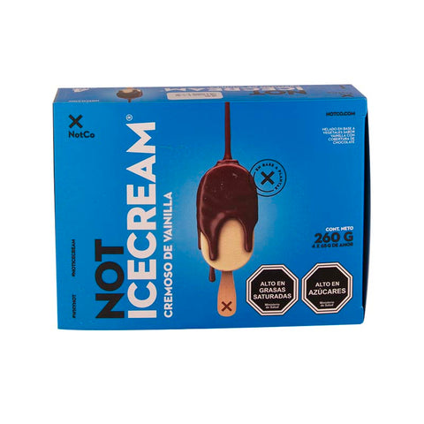 Not IceCream Cremoso de Vainilla - Pack 4 unidades