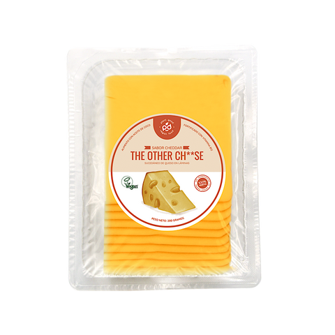 Queso Vegano en Lamina Cheddar