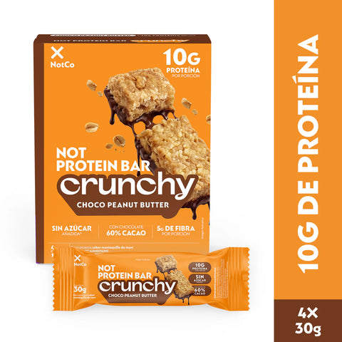 Barra de Proteina NotProtein Crunchy Peanut 30g