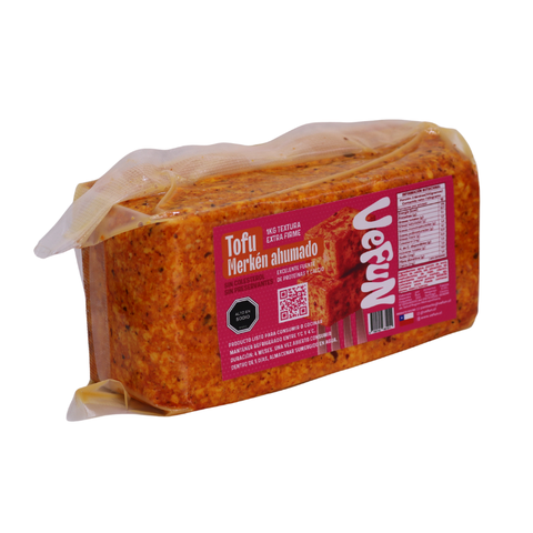 Tofu Extra Firme con Merken Ahumado 1 Kilo
