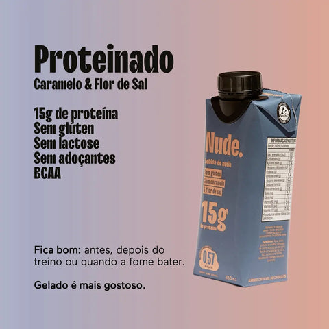 Bebida Proteica Caramelo Nude 250ml