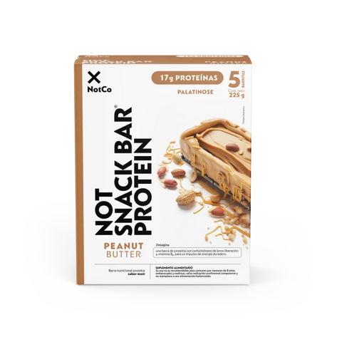 Barra de Proteína NotProtein Bar Peanut Butter 5un 45g