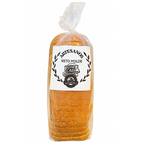 Pan Low Carb Keto Molde Rebanado