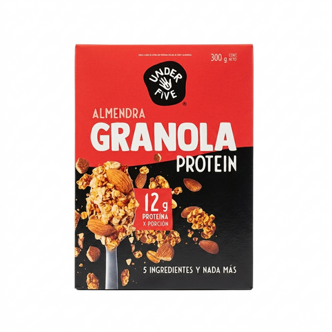 Granola Proteica Almendra Crunch