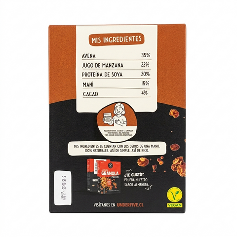 Granola Proteica Cacao Crunch