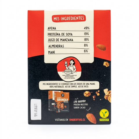 Granola Proteica Almendra Crunch