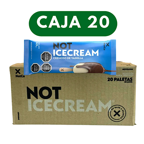 Caja Not Icecream Vainilla 20unid.