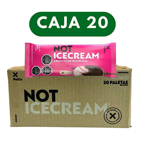 Caja Not Icecream Frambuesa 20unid.