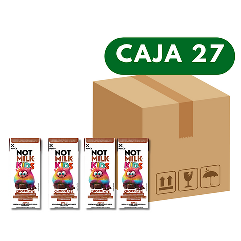 Caja Not Milk Kids Chocolate 200ml 27unid.