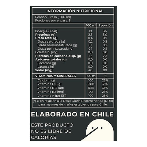 Bebida Vegetal de Garbanzos - Cacao