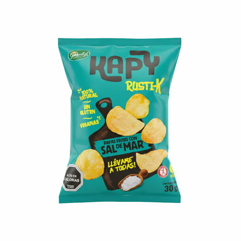 Papa Frita Kapy Rustik Sal de mar 30gr