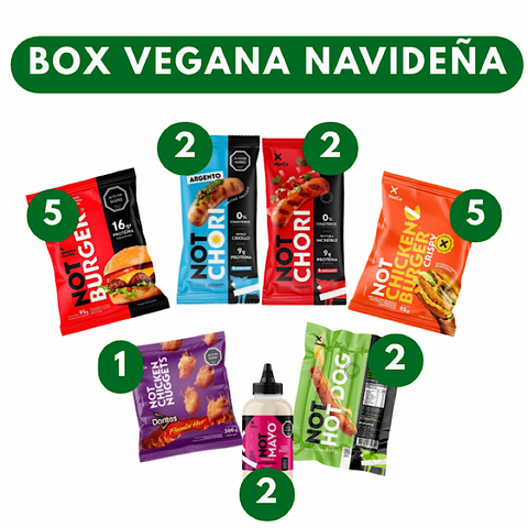 Box Vegana Navideña