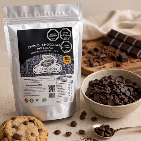 Chips Chocolate 70% Cacao 400gr