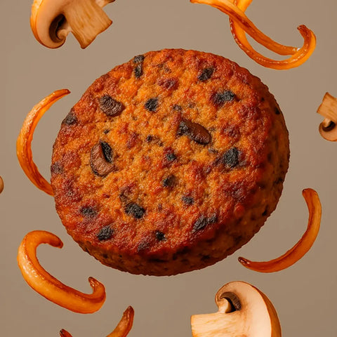 Hummburger Champiñones/Cebolla Caramelizada 2unid