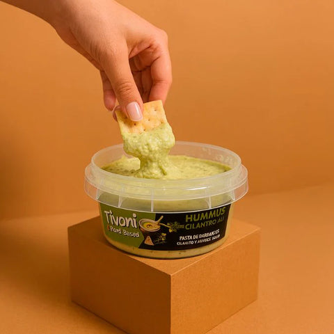 Hummus Cilantro y Ají Verde 300g