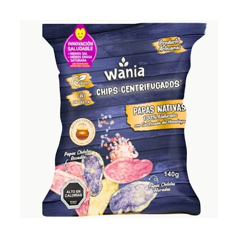 Papas Nativas con Sal Rosada 140gr