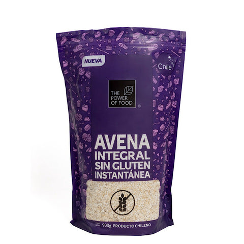 Avena Integral Instantanea Sin Gluten 900gr