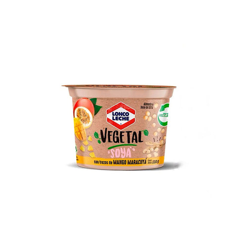 Yogurt Vegetal Soya con Trozos de Mango Maracuyá