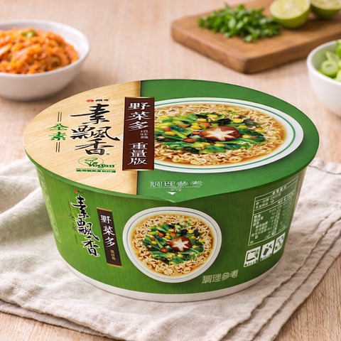 Ramen Sabor Verduras con Champiñón Pote