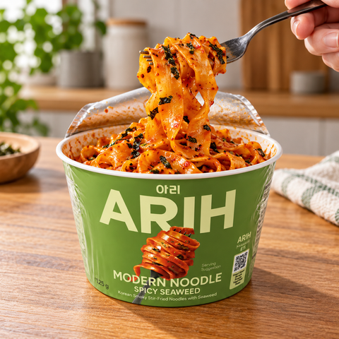 Pote Noodle ARIH K-Super Spicy Seaweed