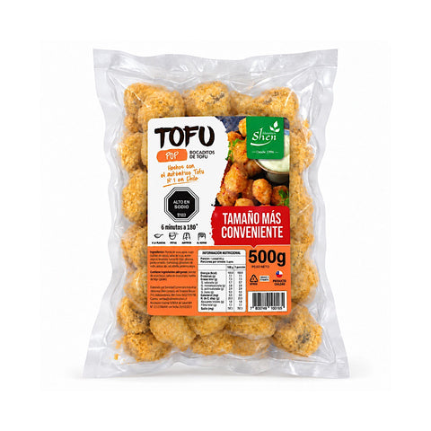 Tofu Pop Apanado 500gr