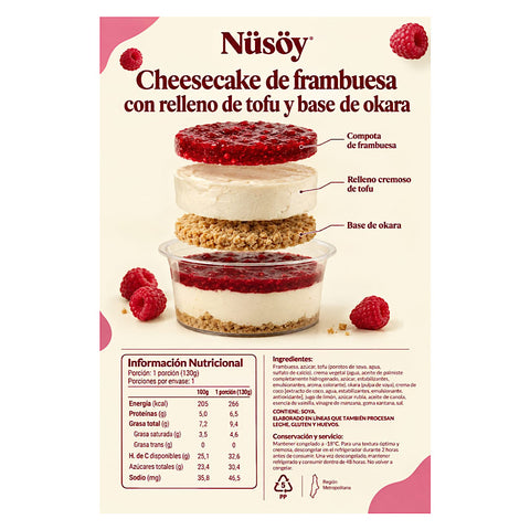 Cheesecake de Frambuesa