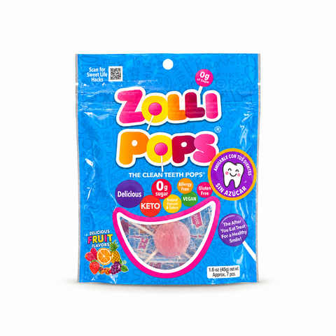 Zolli Pops Sabores Frutales 45g