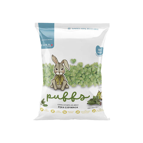 Puffs Pera Espinaca Individual