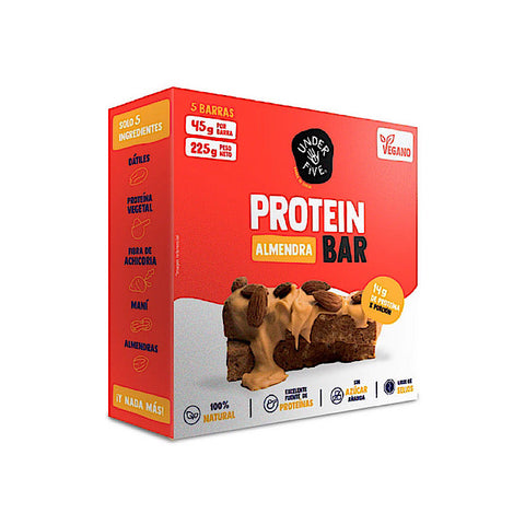 Caja Protein Bar Almendra 5 Barritas