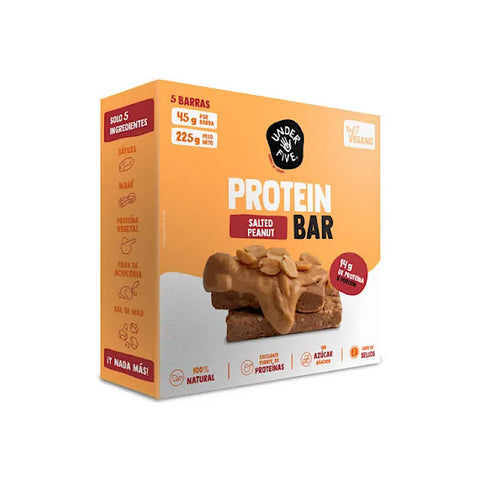 Caja Protein Bar Salted Peanut 5 Barritas