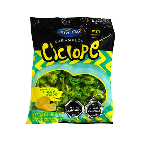 Caramelos Cíclope Sabor Limón Ácido