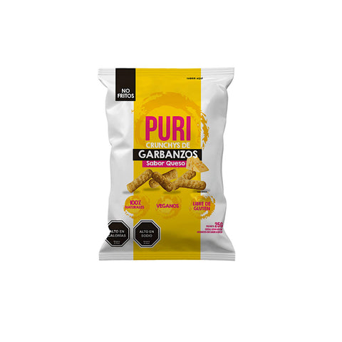 Crunchys de Garbanzos Sabor Queso 25grs