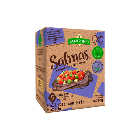Galletas Salmas Chía y Linaza
