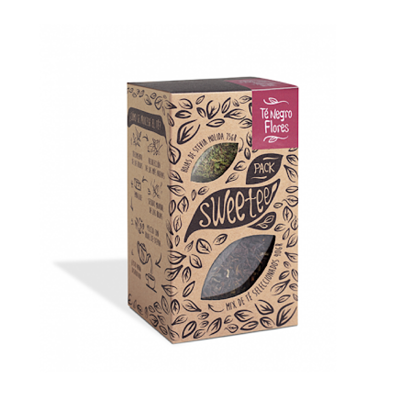 Pack Té Negro Flores- Sweetea