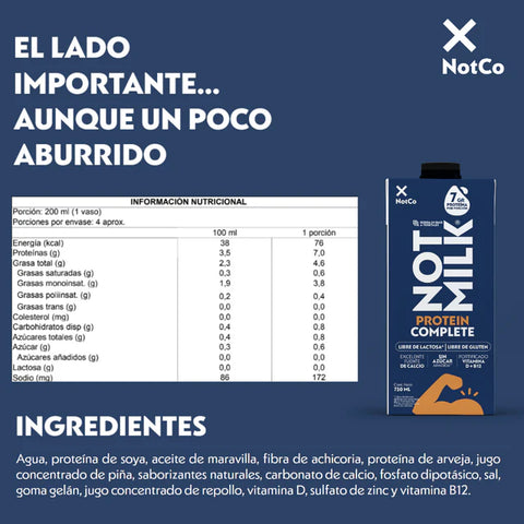 Not Milk Protein Complete 750ml
