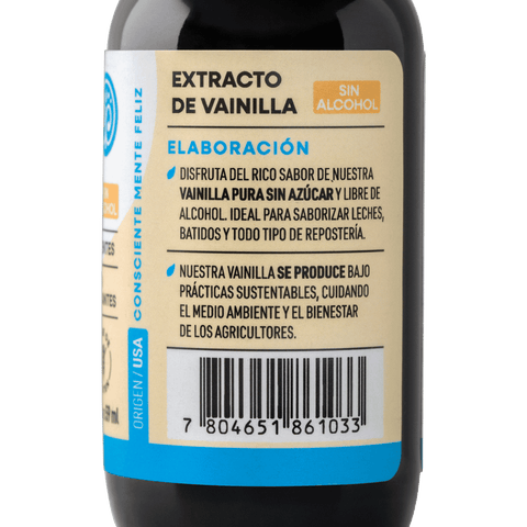 Extracto de Vainilla sin Alcohol 59ml Manare