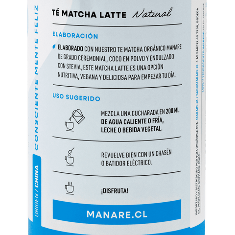 Té Matcha Latte 150g