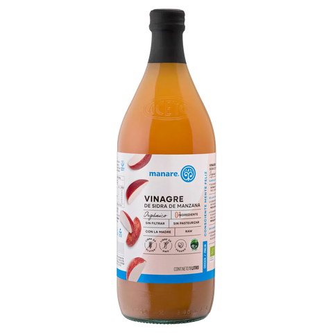 Vinagre Manzana 1 Litro Orgánico