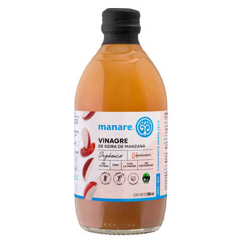 Vinagre Manzana 500ml Orgánico