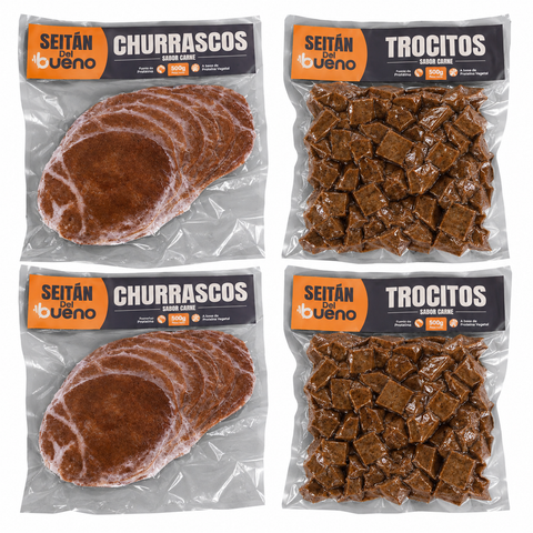 Pack 2 Kilos Seitan sabor Carne