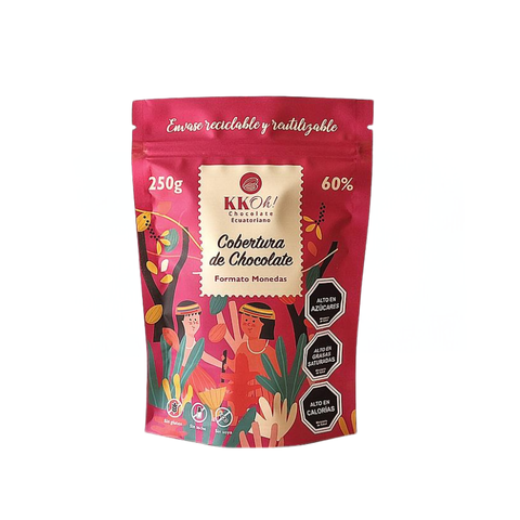 Cobertura en monedas 60% 250gr