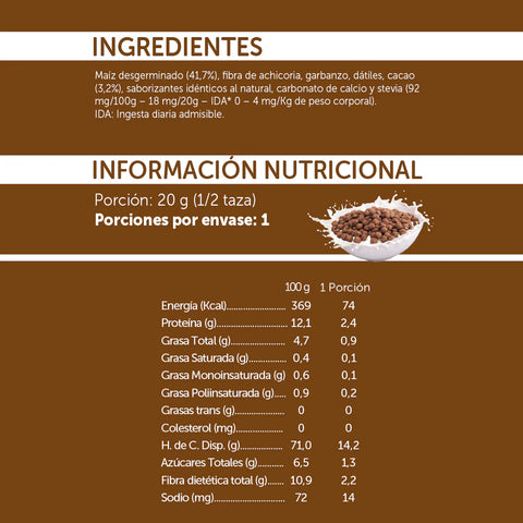Cereal Mizos Chocolate 20gr