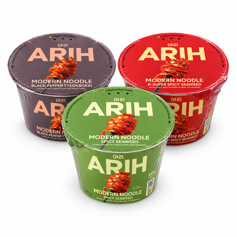 Pack Bolws Noodles ARIH - 3 Sabores