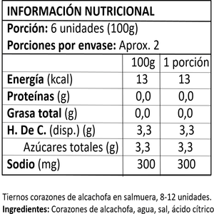 Corazones de Alcachofa - Perfect Choice | ESTACION NATURAL