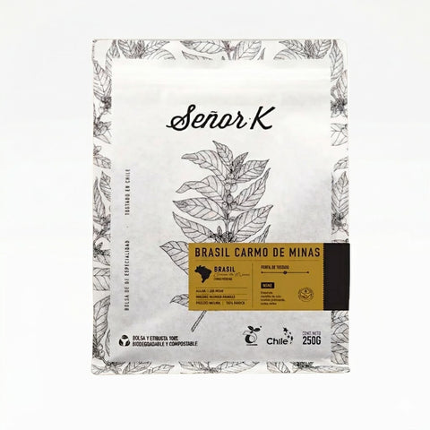 Cafe granos Brasil Carmo de Minas 250g