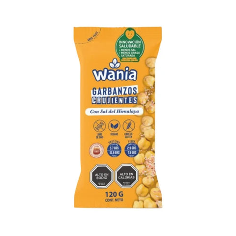 Snack Garbanzos Crujientes con Sal del Himalaya 120g